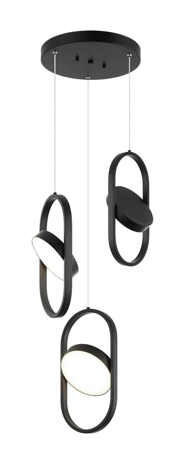 Matteo Canada - LED Pendant - Kennedy - Black- Union Lighting Luminaires Decor