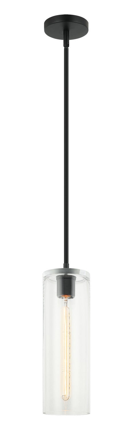 Matteo Canada - One Light Pendant - Lincoln - Matte Black- Union Lighting Luminaires Decor