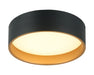 Matteo Canada - LED Flush Mount - Novalee - Matte Black- Union Lighting Luminaires Decor
