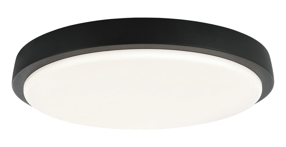 Matteo Canada - LED Flush Mount - Zane - Matte Black- Union Lighting Luminaires Decor