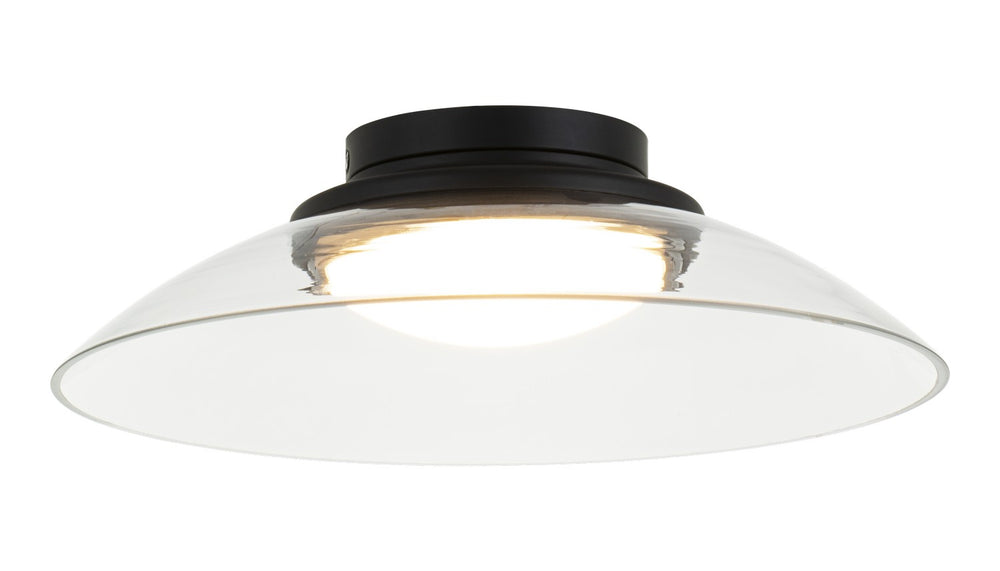 Matteo Canada - LED Flush Mount - Luna - Matte Black- Union Lighting Luminaires Decor