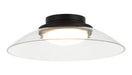 Matteo Canada - LED Flush Mount - Luna - Matte Black- Union Lighting Luminaires Decor