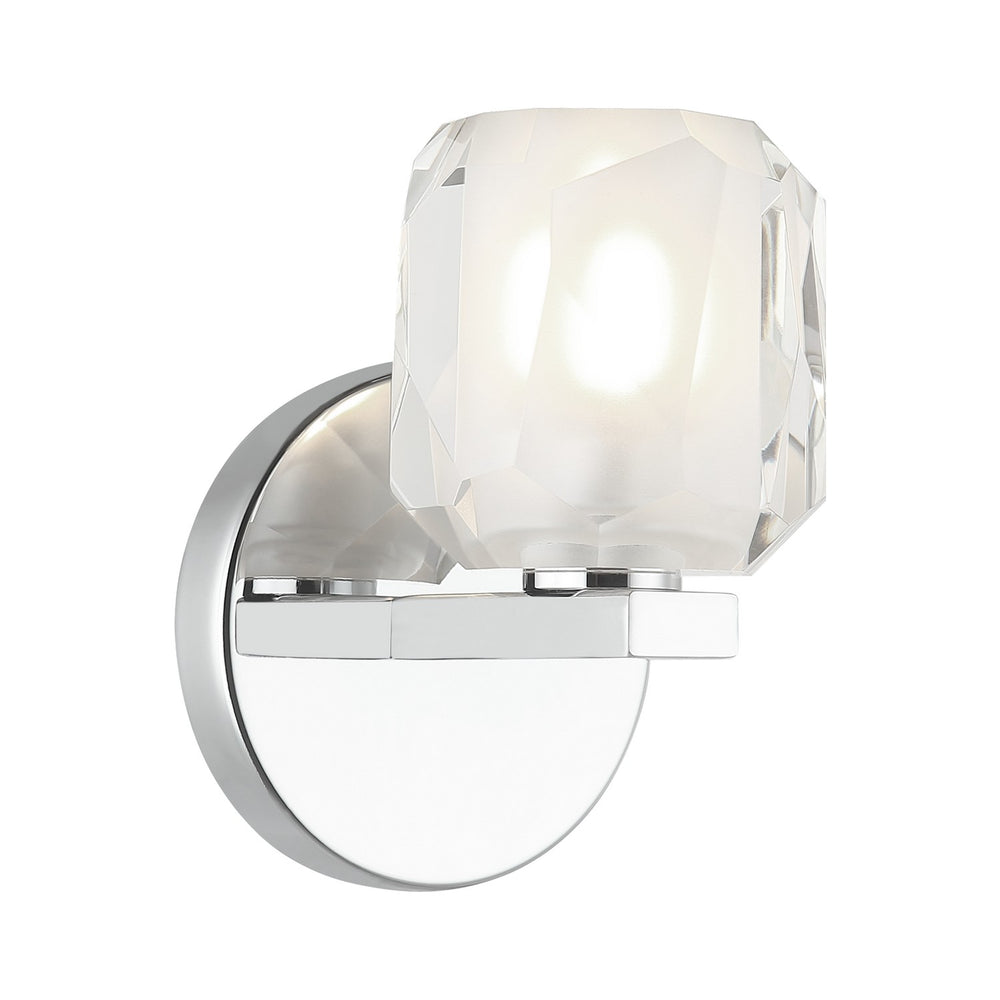 Matteo Canada - One Light Vanity - Carleton - Chrome- Union Lighting Luminaires Decor