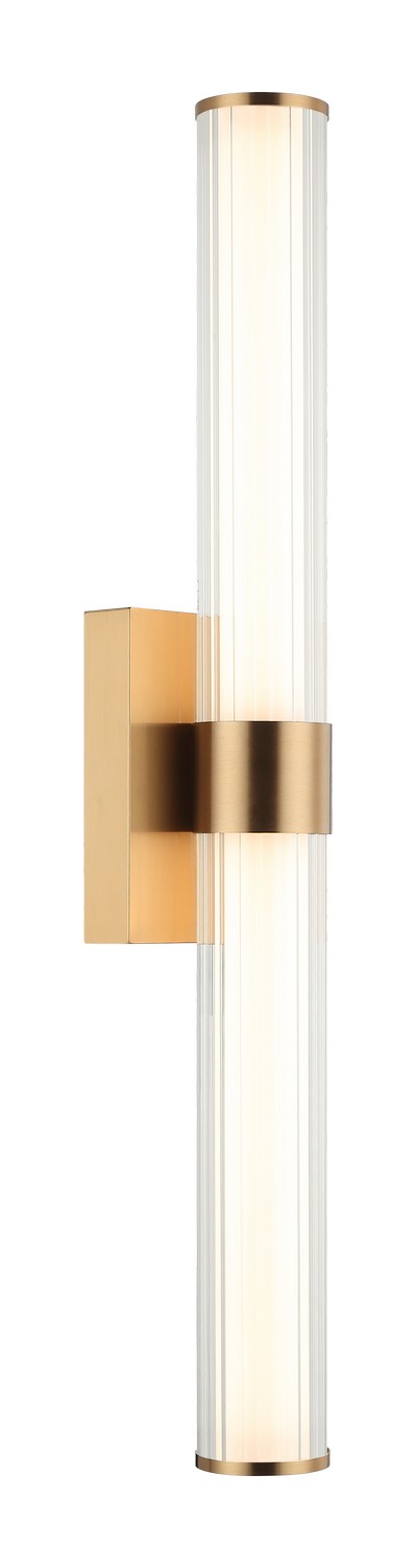 Matteo Canada - LED Vanity - Macie - Aged Gold Brass- Union Lighting Luminaires Decor
