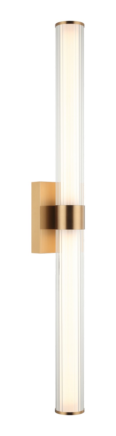 Matteo Canada - LED Vanity - Macie - Aged Gold Brass- Union Lighting Luminaires Decor
