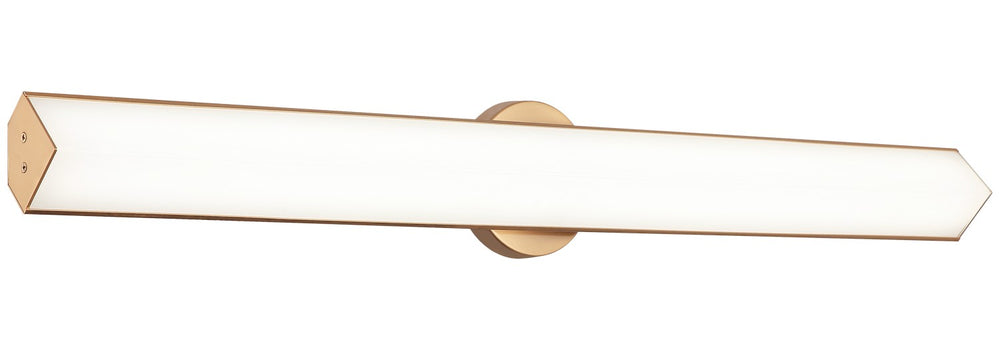 Matteo Canada - LED Vanity - Jade - Aged Gold Brass- Union Lighting Luminaires Decor