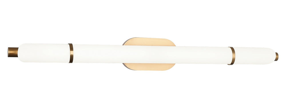 Matteo Canada - LED Vanity - Finnegan - Aged Gold Brass- Union Lighting Luminaires Decor