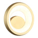 Matteo Canada - LED Wall Sconce - Maverick - Brushed Gold- Union Lighting Luminaires Decor