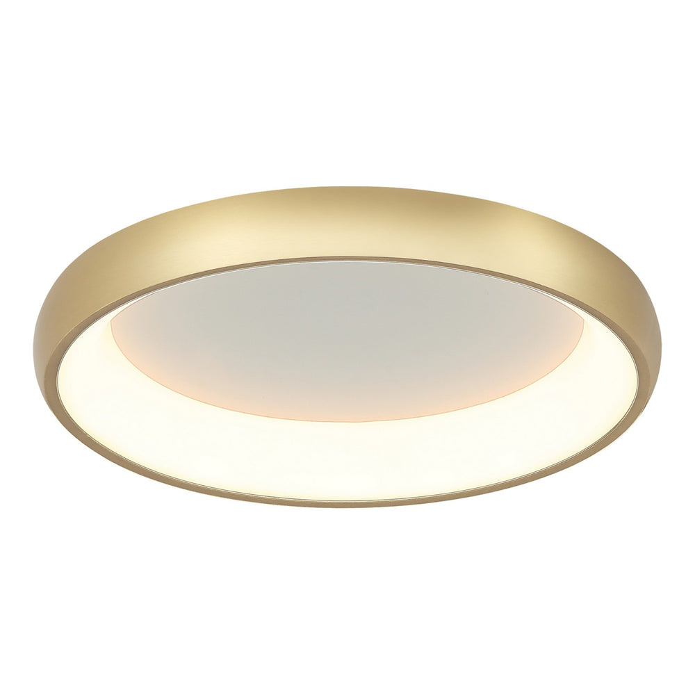 Matteo Canada - LED Flush Mount - Maverick - Brushed Gold- Union Lighting Luminaires Decor
