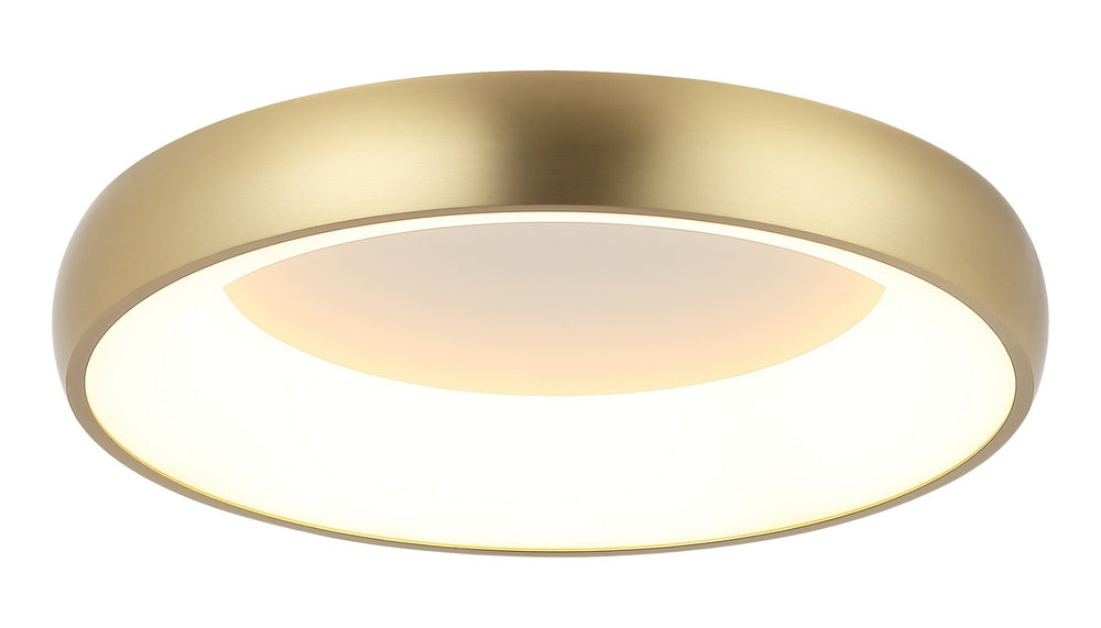 Matteo Canada - LED Flush Mount - Maverick - Brushed Gold- Union Lighting Luminaires Decor