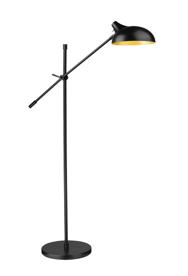 Z-Lite Canada - One Light Floor Lamp - Bellamy - Matte Black- Union Lighting Luminaires Decor