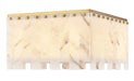 Z-Lite Canada - Nine Light Flush Mount - Viviana - Rubbed Brass- Union Lighting Luminaires Decor