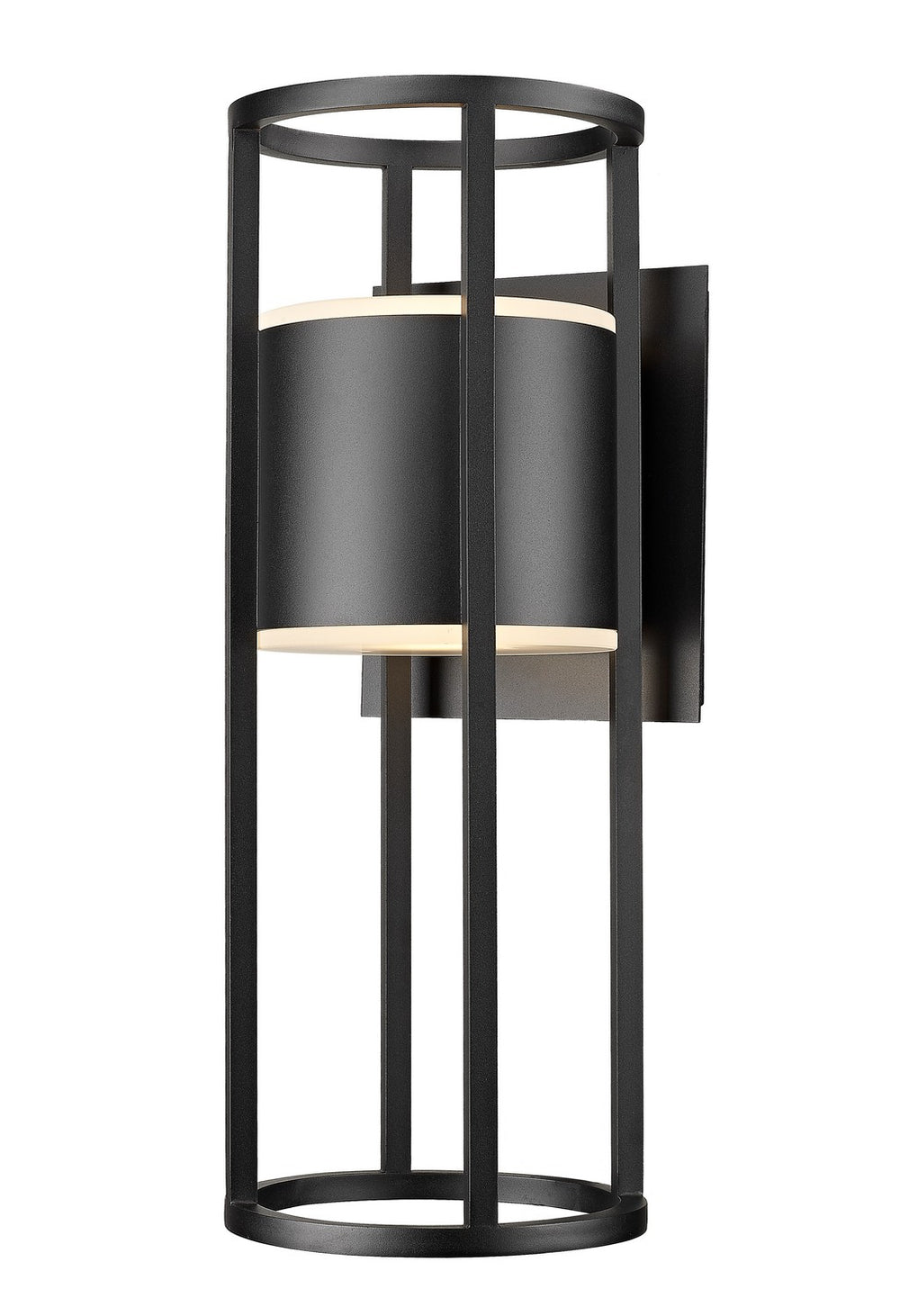 Z-Lite Canada - LED Outdoor Wall Sconce - Luca - Black- Union Lighting Luminaires Decor