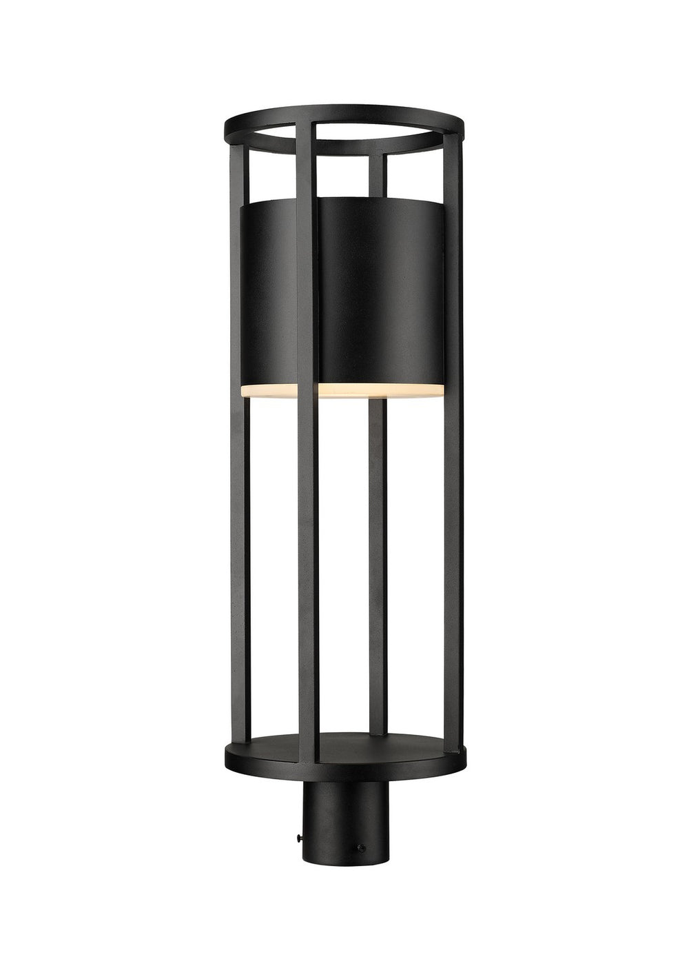 Z-Lite Canada - LED Outdoor Post Mount - Luca - Black- Union Lighting Luminaires Decor