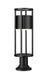 Z-Lite Canada - LED Outdoor Pier Mount - Luca - Black- Union Lighting Luminaires Decor