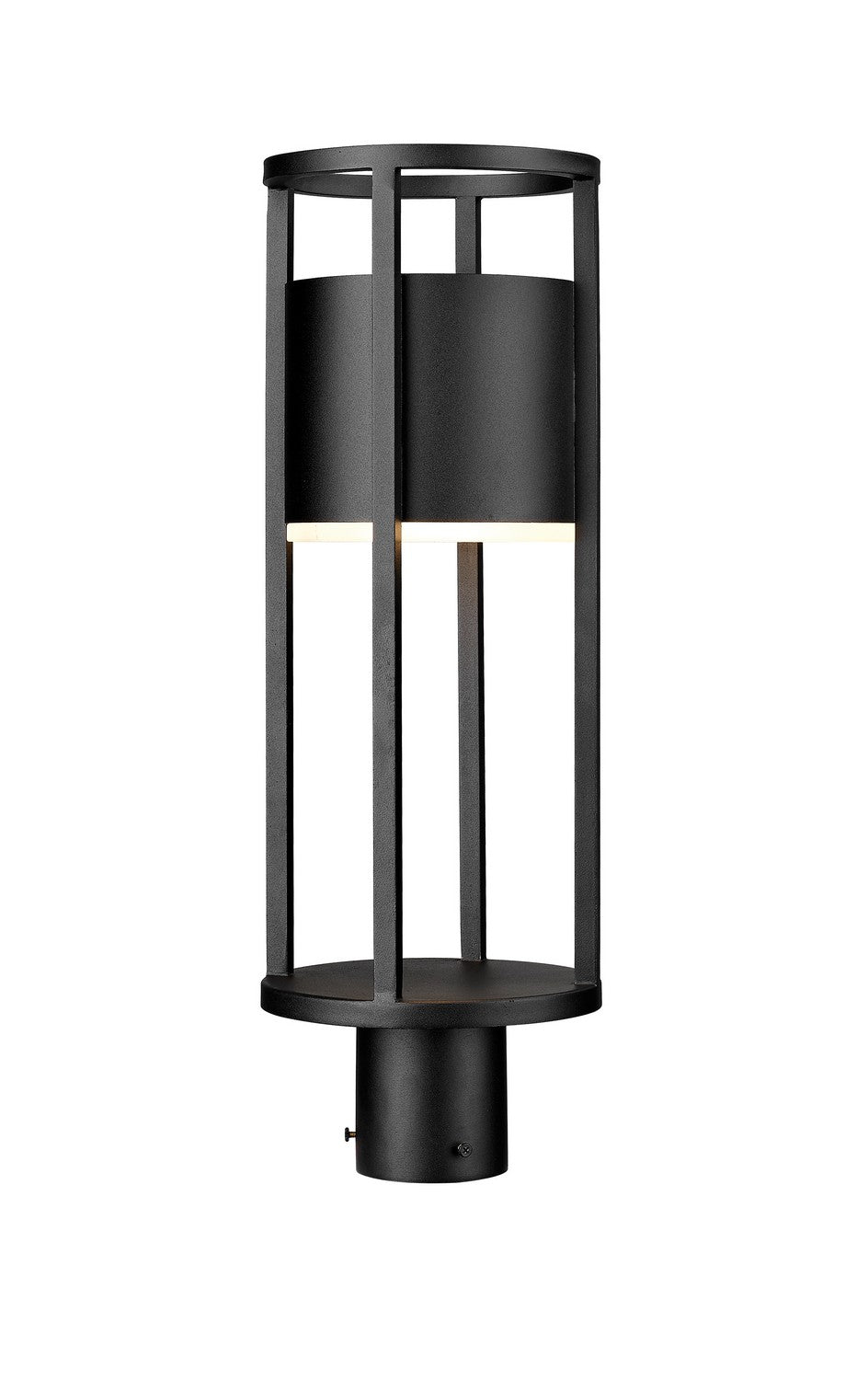 Z-Lite Canada - LED Outdoor Post Mount - Luca - Black- Union Lighting Luminaires Decor