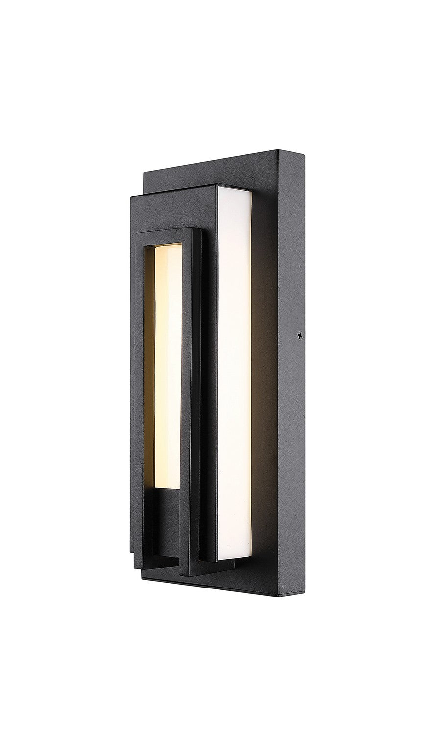 Z-Lite Canada - LED Outdoor Wall Sconce - Keaton - Black- Union Lighting Luminaires Decor