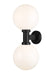 Z-Lite Canada - Two Light Outdoor Wall Sconce - Laurent - Black- Union Lighting Luminaires Decor