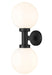 Z-Lite Canada - Two Light Outdoor Wall Sconce - Laurent - Black- Union Lighting Luminaires Decor