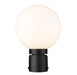 Z-Lite Canada - One Light Outdoor Post Mount - Laurent - Black- Union Lighting Luminaires Decor