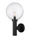 Z-Lite Canada - One Light Outdoor Wall Sconce - Laurent - Black- Union Lighting Luminaires Decor