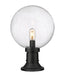 Z-Lite Canada - One Light Outdoor Pier Mount - Laurent - Black- Union Lighting Luminaires Decor