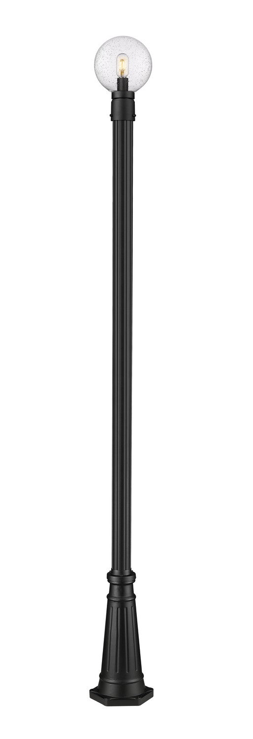 Z-Lite Canada - One Light Outdoor Post Mount - Laurent - Black- Union Lighting Luminaires Decor
