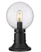 Z-Lite Canada - One Light Outdoor Pier Mount - Laurent - Black- Union Lighting Luminaires Decor
