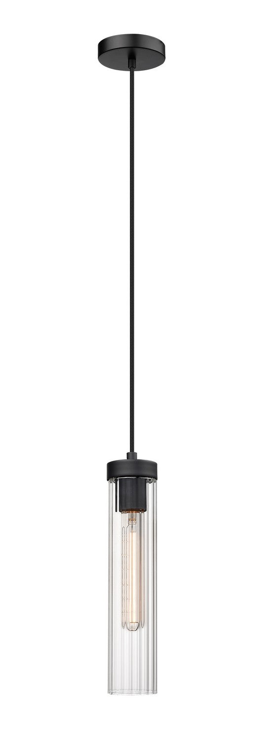 Z-Lite Canada - One Light Pendant - Beau - Matte Black- Union Lighting Luminaires Decor