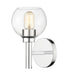 Z-Lite Canada - One Light Wall Sconce - Sutton - Chrome- Union Lighting Luminaires Decor