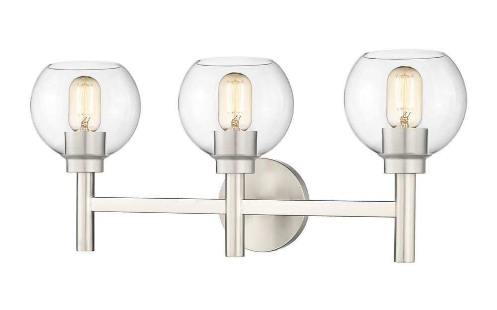 Z-Lite Canada - Three Light Vanity - Sutton - Brushed Nickel- Union Lighting Luminaires Decor