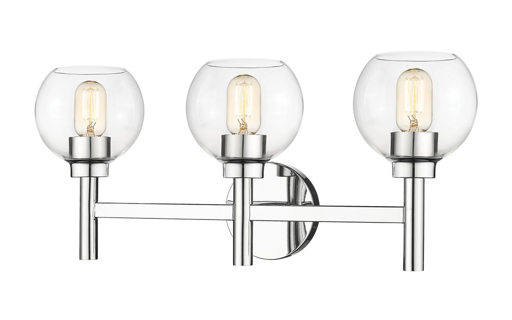 Z-Lite Canada - Three Light Vanity - Sutton - Chrome- Union Lighting Luminaires Decor