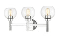 Z-Lite Canada - Three Light Vanity - Sutton - Chrome- Union Lighting Luminaires Decor