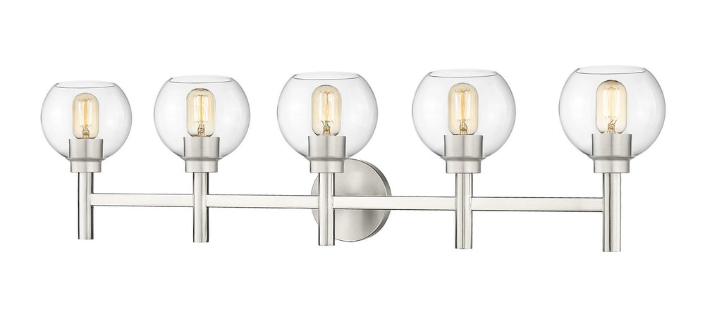 Z-Lite Canada - Five Light Vanity - Sutton - Brushed Nickel- Union Lighting Luminaires Decor