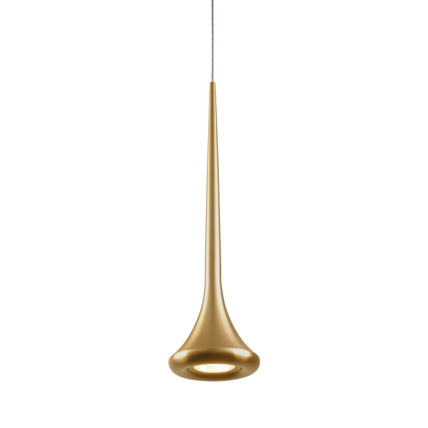 Kuzco Canada - LED Pendant - Bach - Brushed Gold/Chrome- Union Lighting Luminaires Decor
