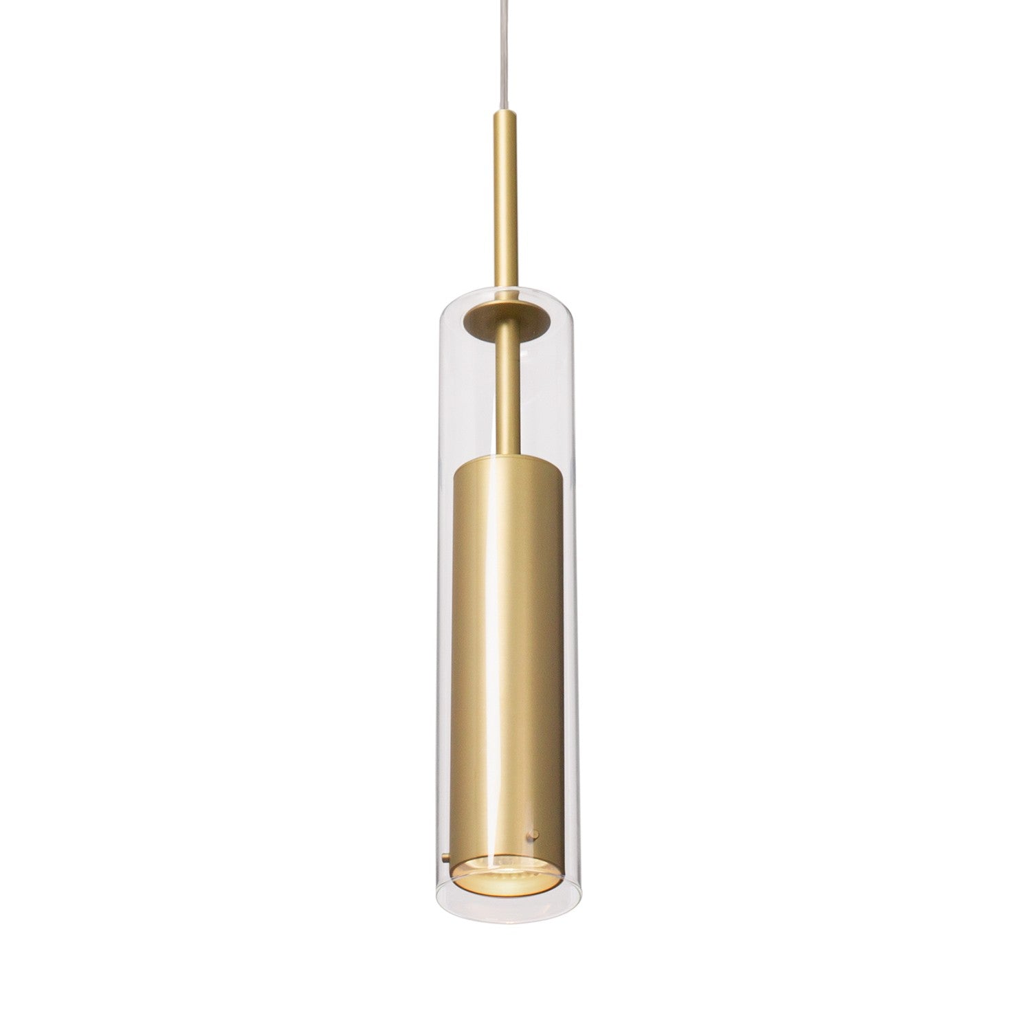 Kuzco Canada - One Light Pendant - Jarvis - Brushed Gold- Union Lighting Luminaires Decor