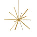 Kuzco Canada - LED Chandelier - Sirius - Brushed Gold- Union Lighting Luminaires Decor