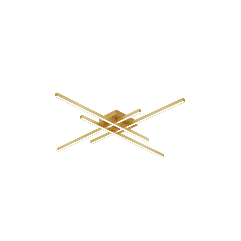 Kuzco Canada - LED Flush Mount - Vega Minor - Brushed Gold- Union Lighting Luminaires Decor