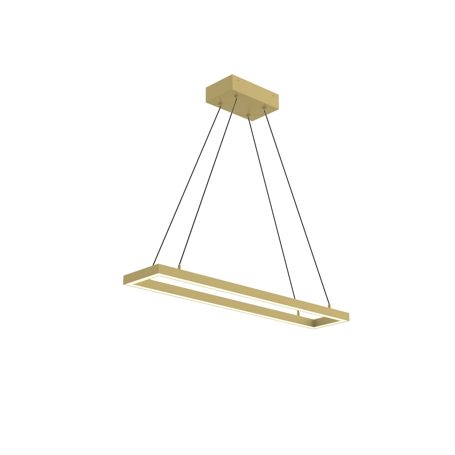 Kuzco Canada - LED Pendant - Piazza - Brushed Gold- Union Lighting Luminaires Decor