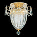 Schonbek - One Light Semi-Flush Mount - Bagatelle - Heirloom Gold- Union Lighting Luminaires Decor