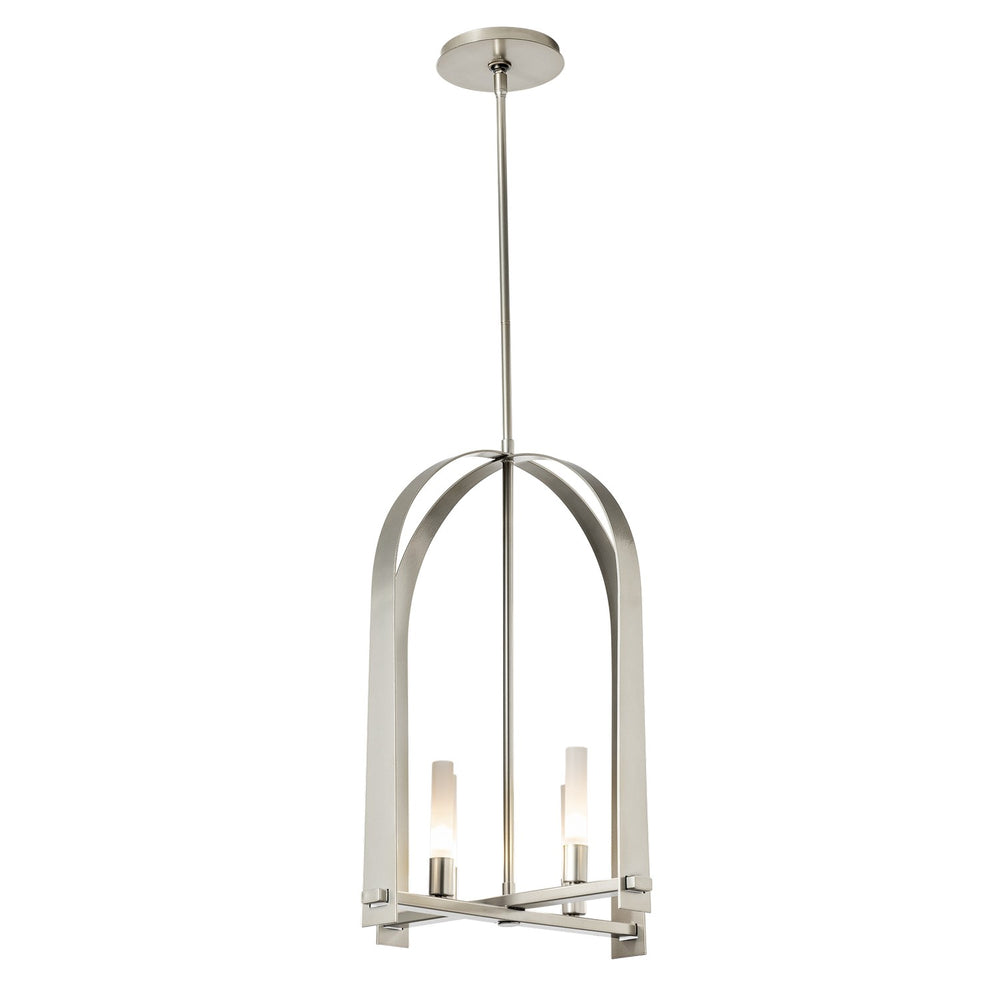 Hubbardton Forge - Four Light Pendant - Triomphe - Sterling- Union Lighting Luminaires Decor