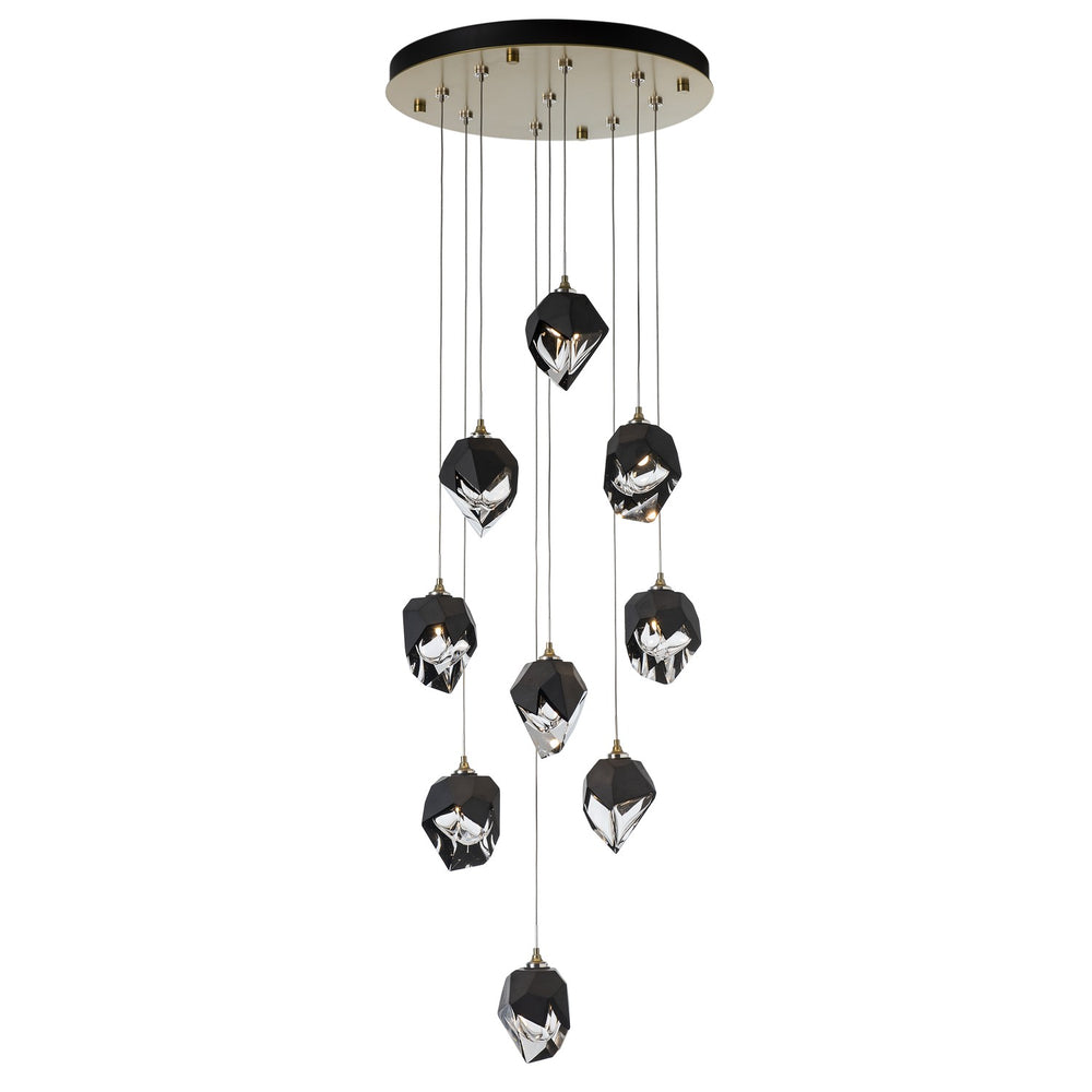 Hubbardton Forge - LED Pendant - Chrysalis - Modern Brass- Union Lighting Luminaires Decor