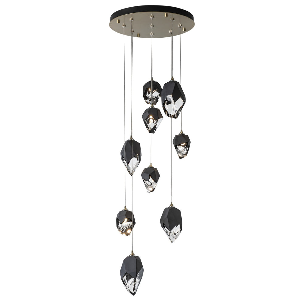 Hubbardton Forge - LED Pendant - Chrysalis - Modern Brass- Union Lighting Luminaires Decor