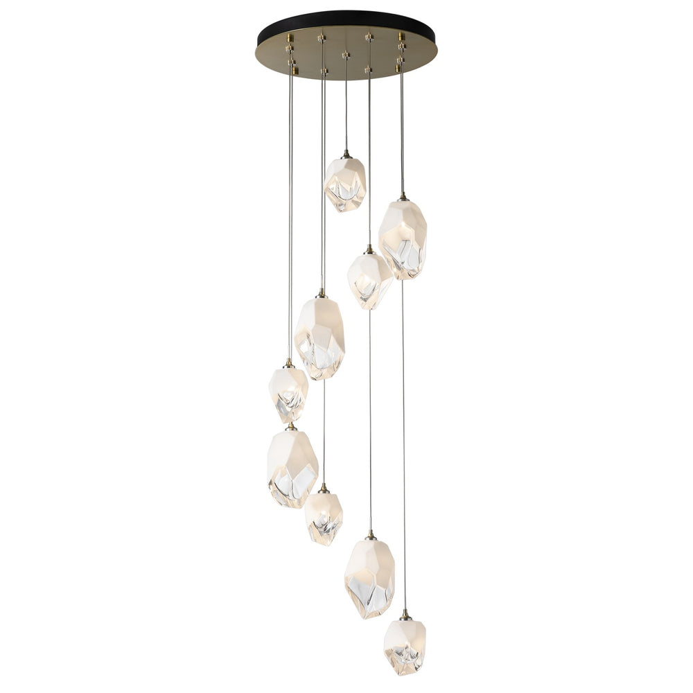 Hubbardton Forge - LED Pendant - Chrysalis - Modern Brass- Union Lighting Luminaires Decor