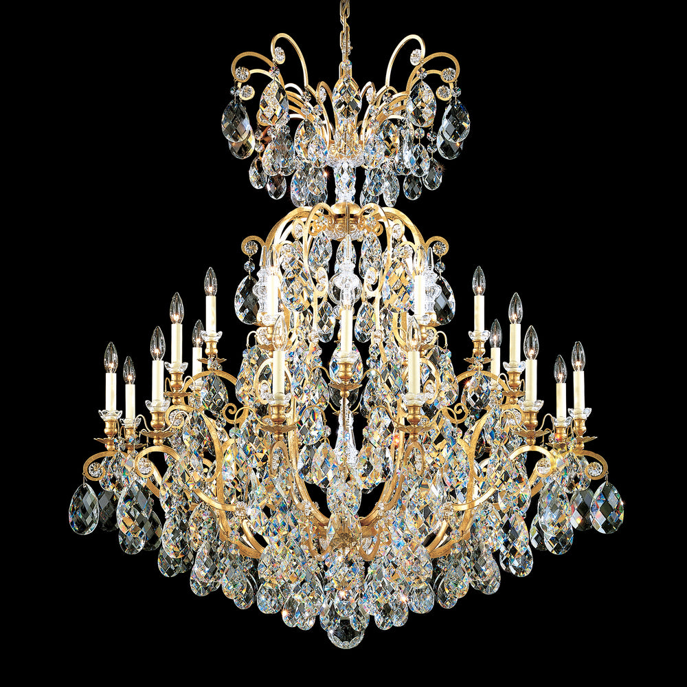Schonbek - 25 Light Chandelier - Renaissance - Heirloom Gold- Union Lighting Luminaires Decor