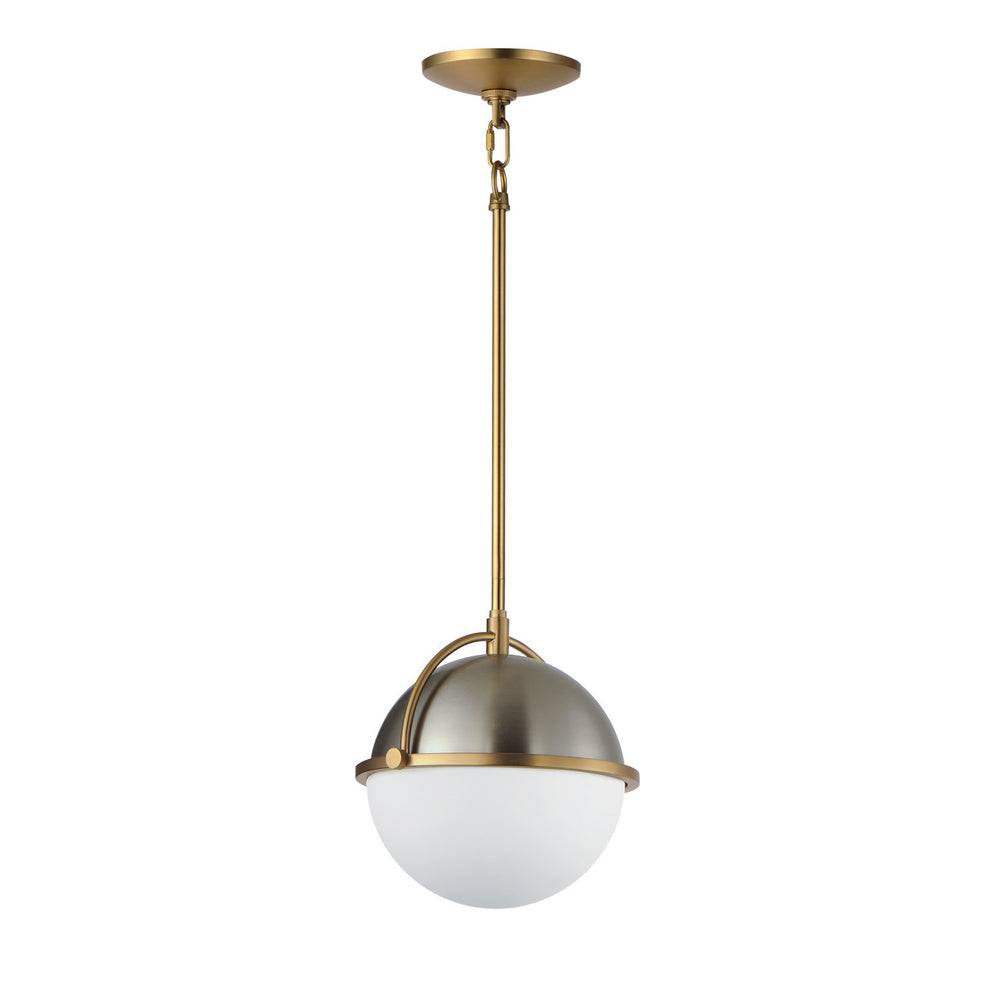 Maxim - One Light Pendant - Duke - Satin Nickel / Satin Brass- Union Lighting Luminaires Decor