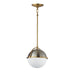Maxim - One Light Pendant - Duke - Satin Nickel / Satin Brass- Union Lighting Luminaires Decor
