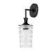 Maxim - One Light Outdoor Wall Sconce - Copacabana - Black- Union Lighting Luminaires Decor