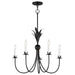 Maxim - Five Light Chandelier - Paloma - Anthracite- Union Lighting Luminaires Decor