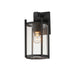 Maxim - One Light Outdoor Wall Sconce - Belfry - Black- Union Lighting Luminaires Decor